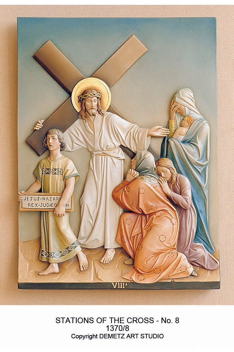 Stations of the Cross - HD1370C-Church Life-Demetz-Michigan Church Supply