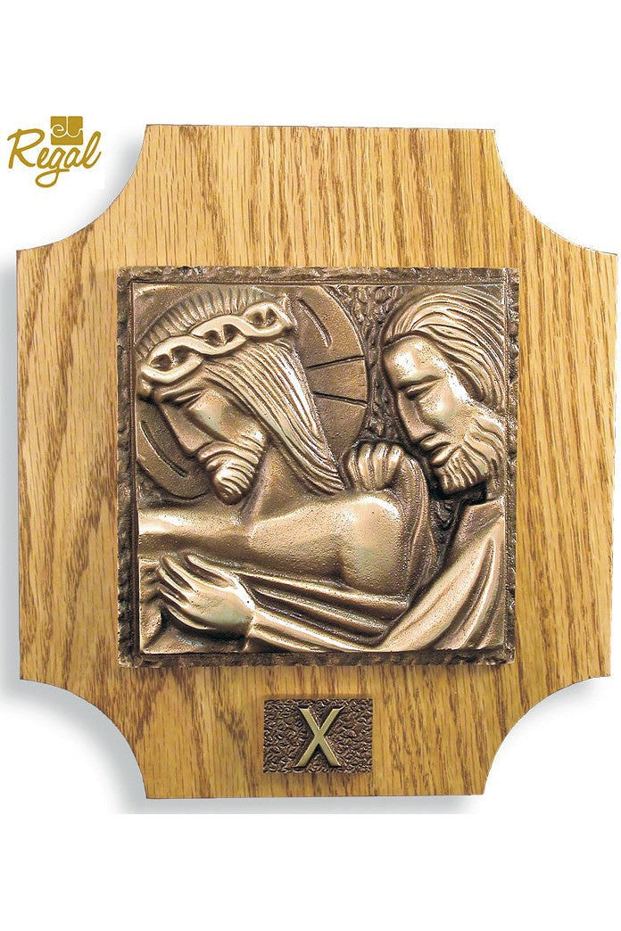 Stations of the Cross - QF59STA12-Church Life-Empire Bronze-Light Finish-Michigan Church Supply