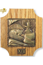 Stations of the Cross - QF59STA12-Church Life-Empire Bronze-Light Finish-Michigan Church Supply