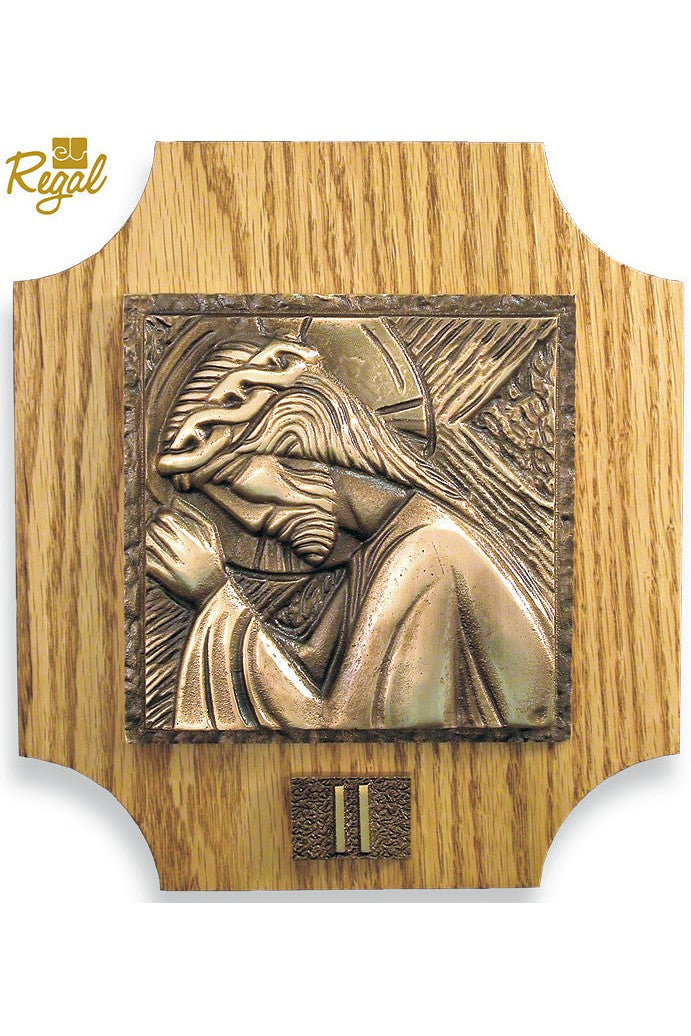 Stations of the Cross - QF59STA12-Church Life-Empire Bronze-Light Finish-Michigan Church Supply