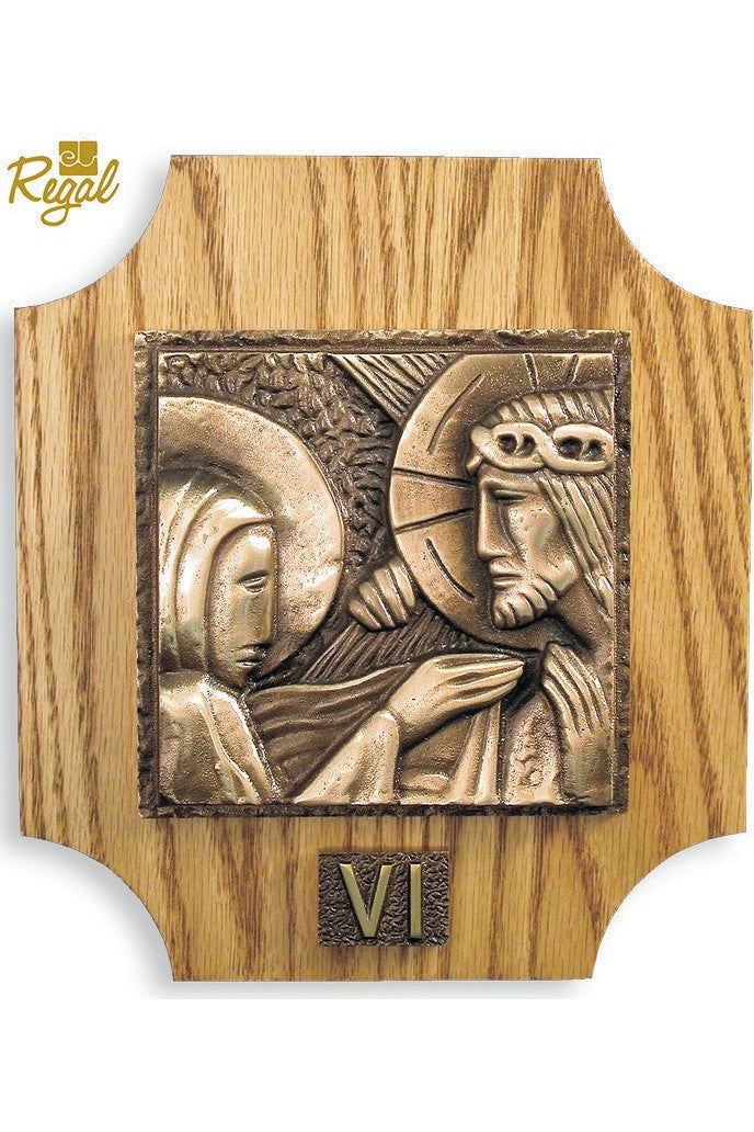 Stations of the Cross - QF59STA12-Church Life-Empire Bronze-Light Finish-Michigan Church Supply