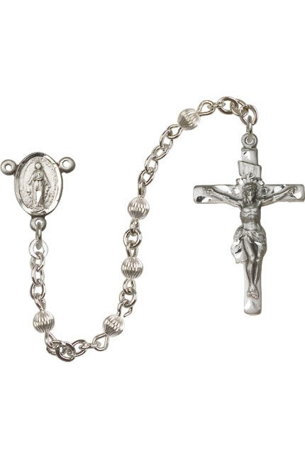 Sterling Silver Rosary FNR0836SS-Inspirational Gifts-Bliss Mfg-Michigan Church Supply