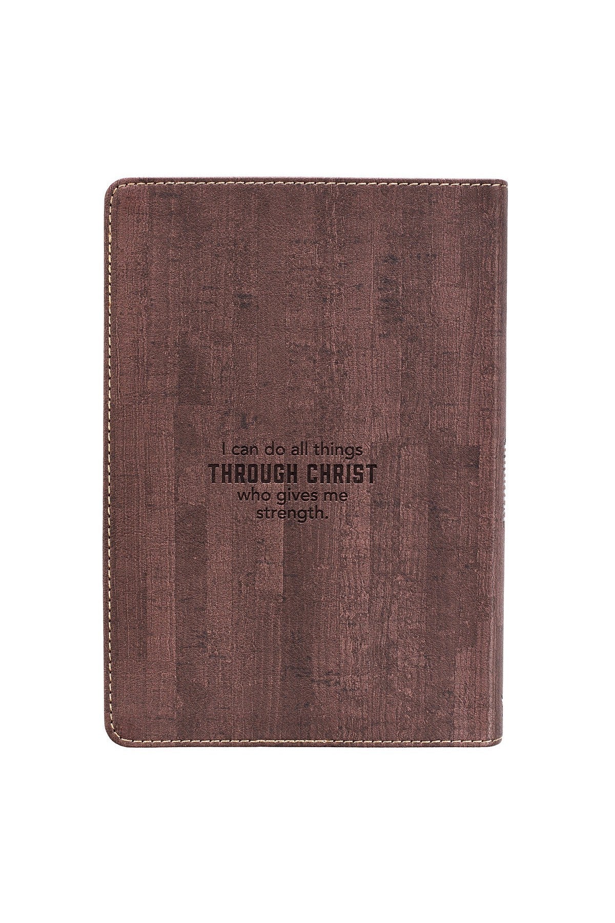 Strength Luxleather Journal - GCJL288-Inspirational Gifts-Christian Art Gifts-Michigan Church Supply