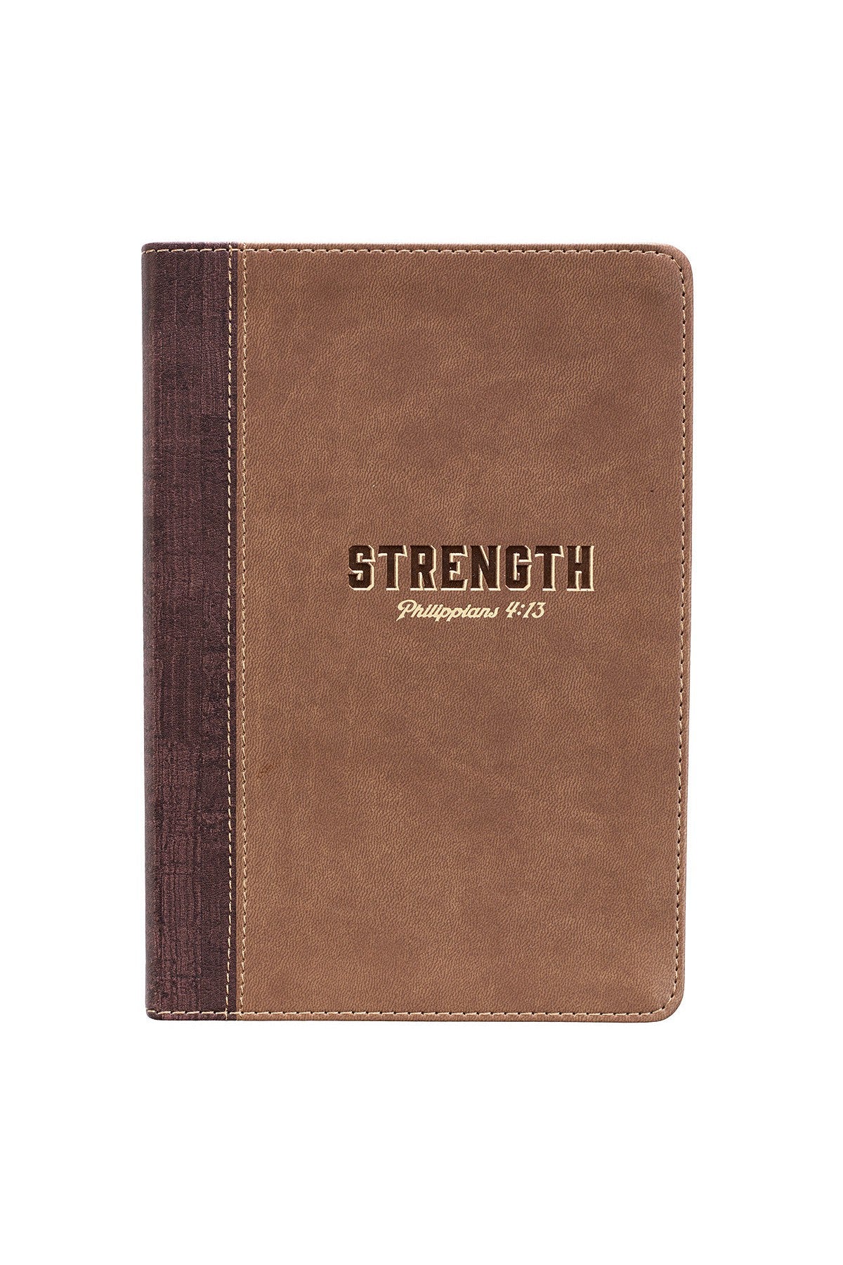 Strength Luxleather Journal - GCJL288-Inspirational Gifts-Christian Art Gifts-Michigan Church Supply