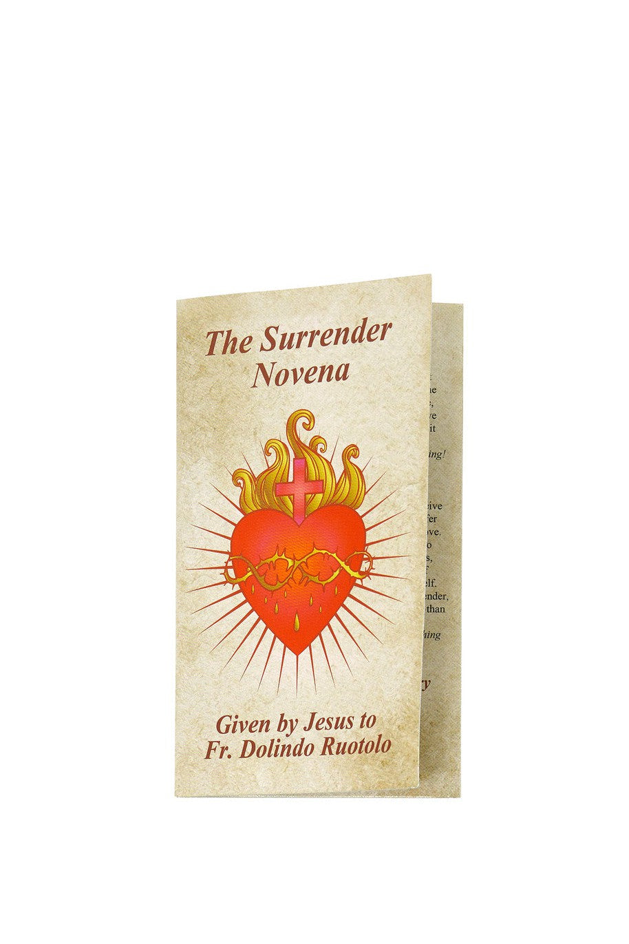 Surrender Novena Book - UZCH134X-Inspirational Gifts-McVan-Michigan Church Supply