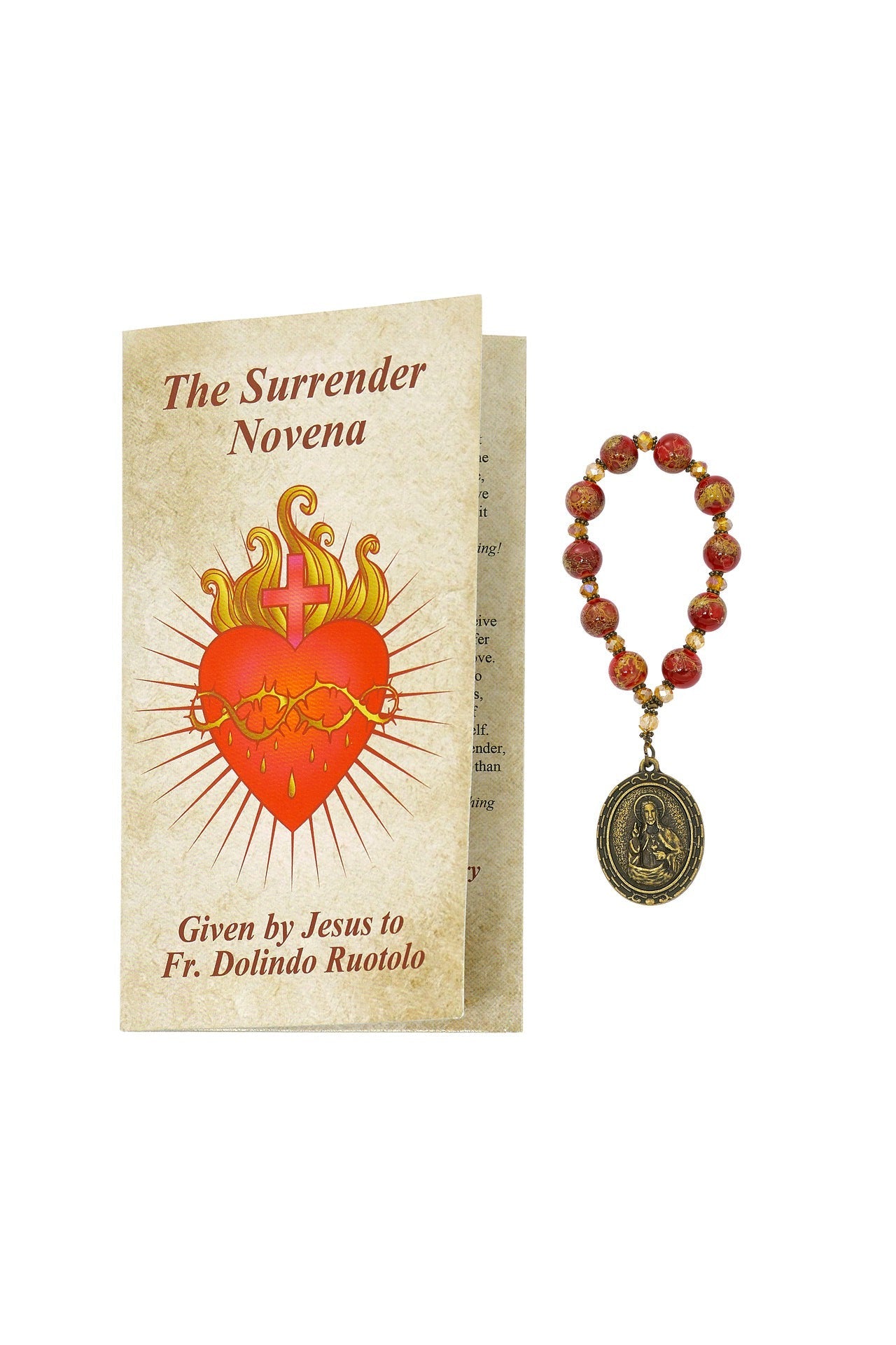 Surrender Novena with Booklet - UZCH134-Inspirational Gifts-McVan-Michigan Church Supply