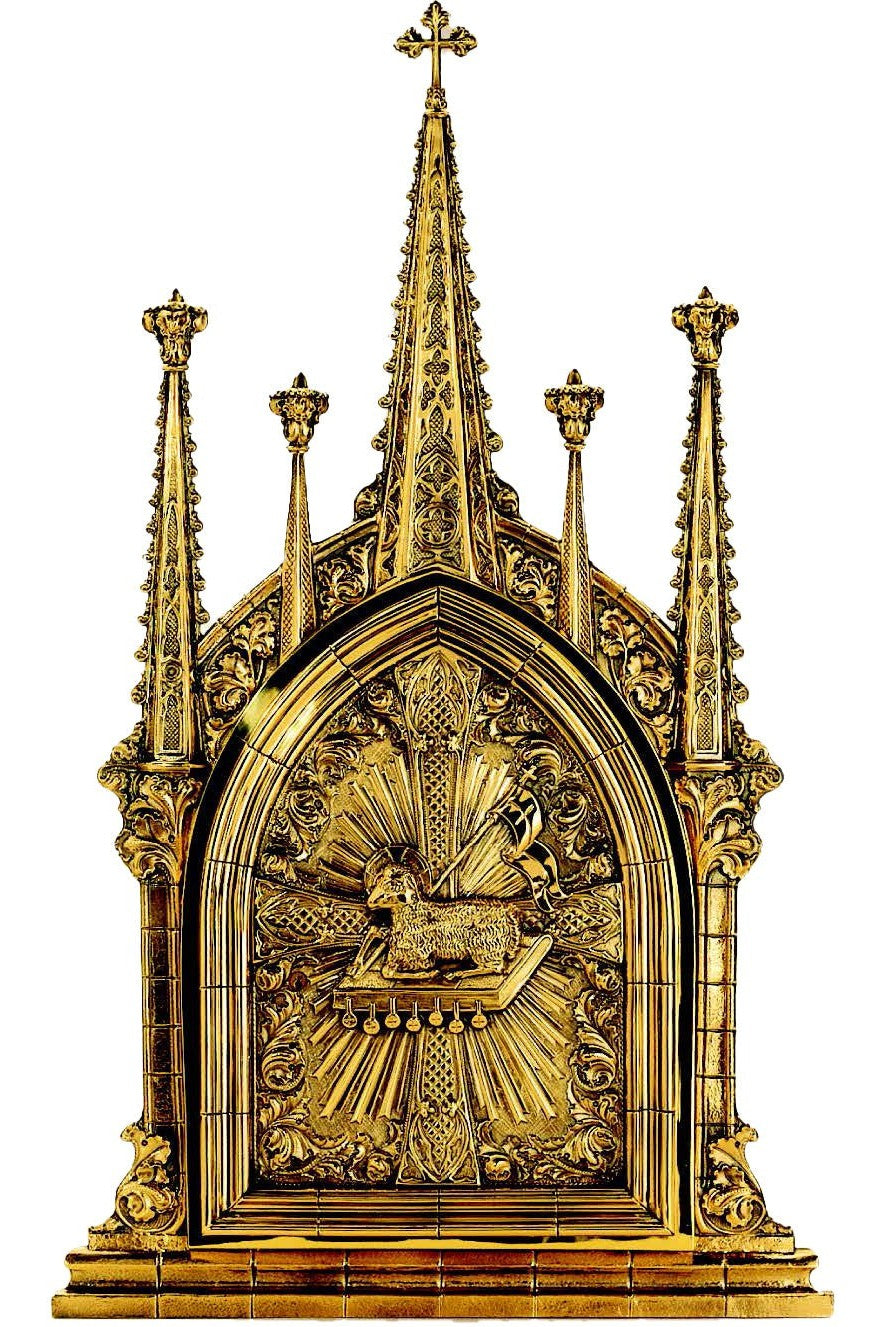 Tabernacle-EW4026-Church Life-Molina/Artistic Silver-Silver Plated Gold Lined-Michigan Church Supply