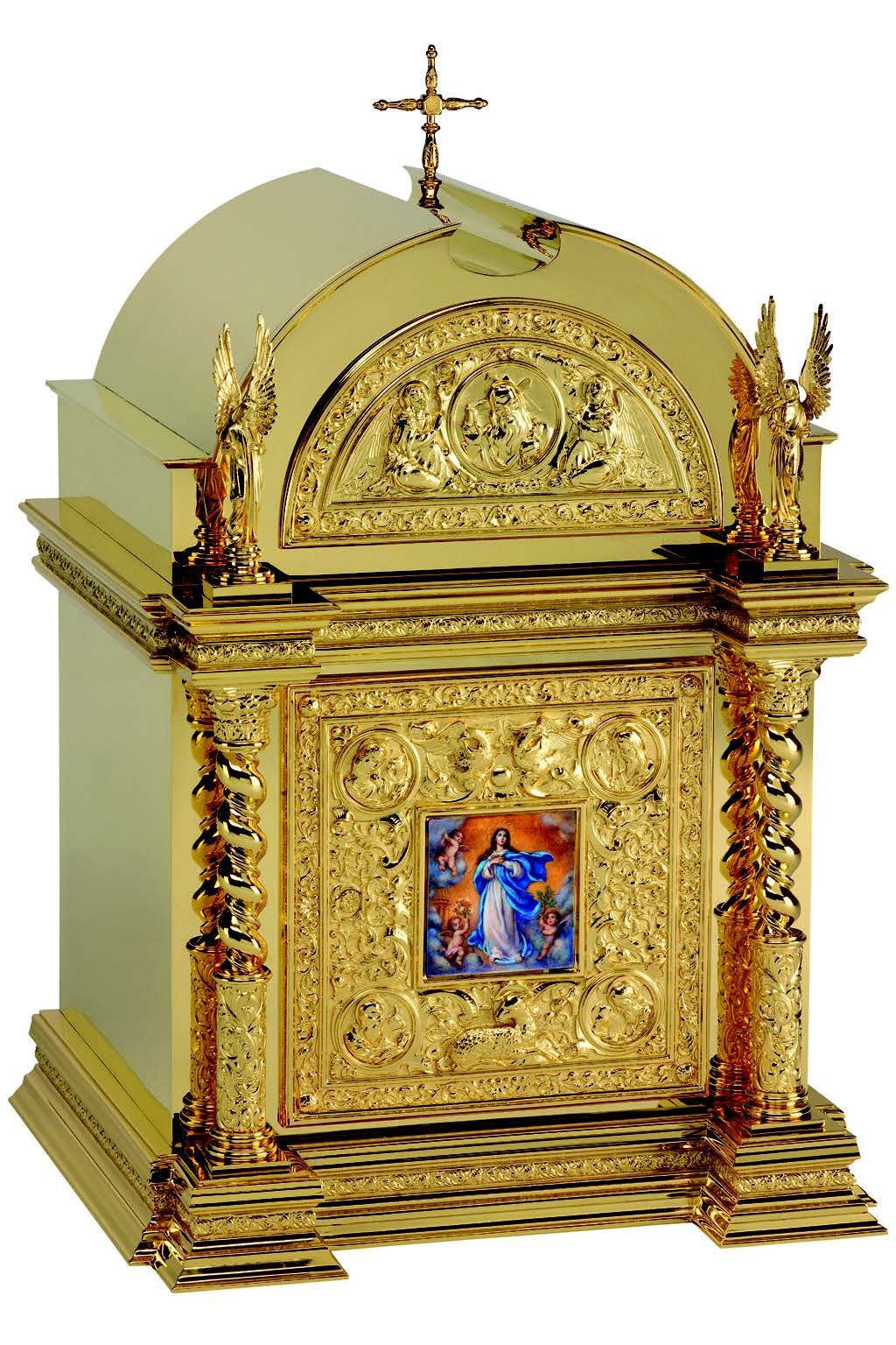 Tabernacle-EW4200-Church Life-Molina/Artistic Silver-Brass Silver Plated-Michigan Church Supply