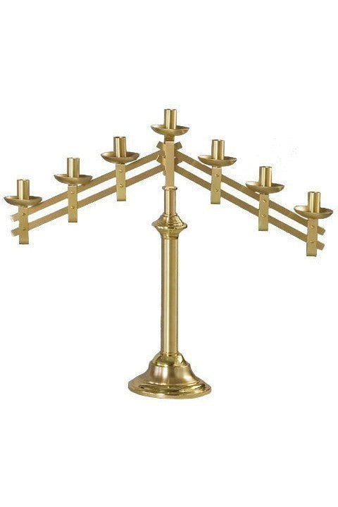 Table Top Candelabra 7 Light - DO1939-Church Life-MCS-DO-Michigan Church Supply