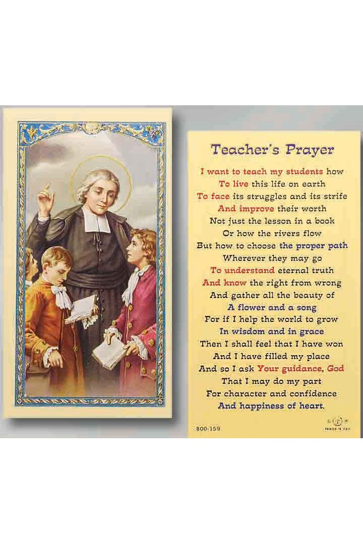 Teacher's Prayer - TA800159-Inspirational Gifts-Hirten-Michigan Church Supply