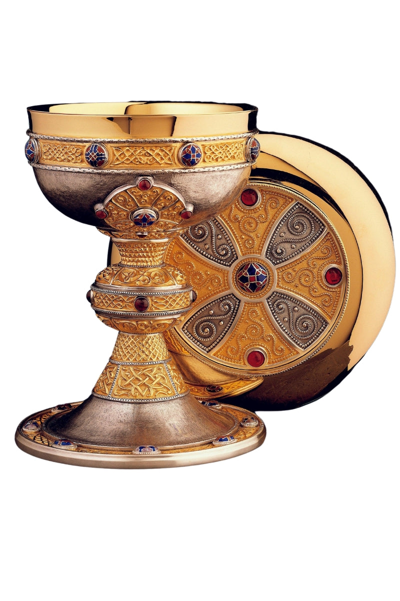 The Ardagh Chalice and Bowl Paten - EW2728-Church Life-Molina/Artistic Silver-Michigan Church Supply