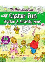 The Berenstain Bears Easter Fun Sticker and Activity Book - 9780310753810-Inspirational Gifts-Spring Arbor-Michigan Church Supply