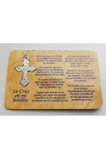 The Cross in My Pocket card in Spanish - LA1700cx/sp-Inspirational Gifts-RELIGIOUS ART INC-Michigan Church Supply