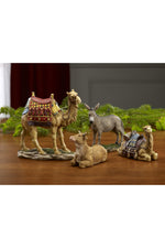 The Full Real Life Nativity Creche-Inspirational Gifts-Three Kings Gifts-7 Inch Set-Michigan Church Supply