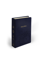 The Great Adventure Catholic Bible Blue Leather - PP79419-Inspirational Gifts-Ascension Press-Michigan Church Supply