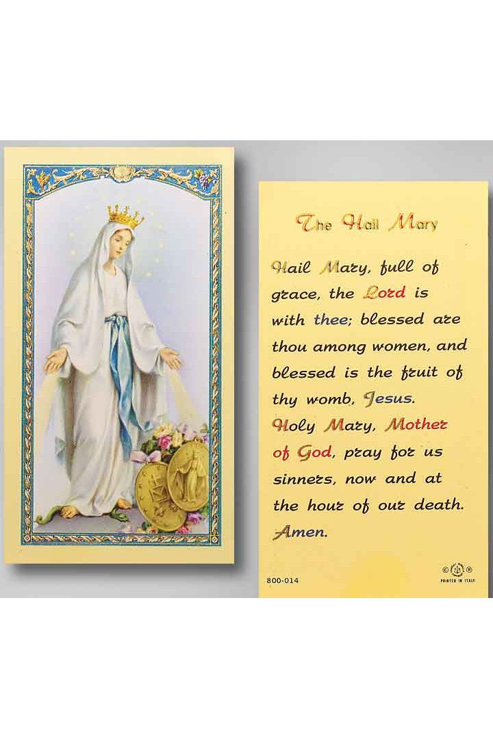 The Hail Mary - TA800014-Inspirational Gifts-Hirten-Michigan Church Supply