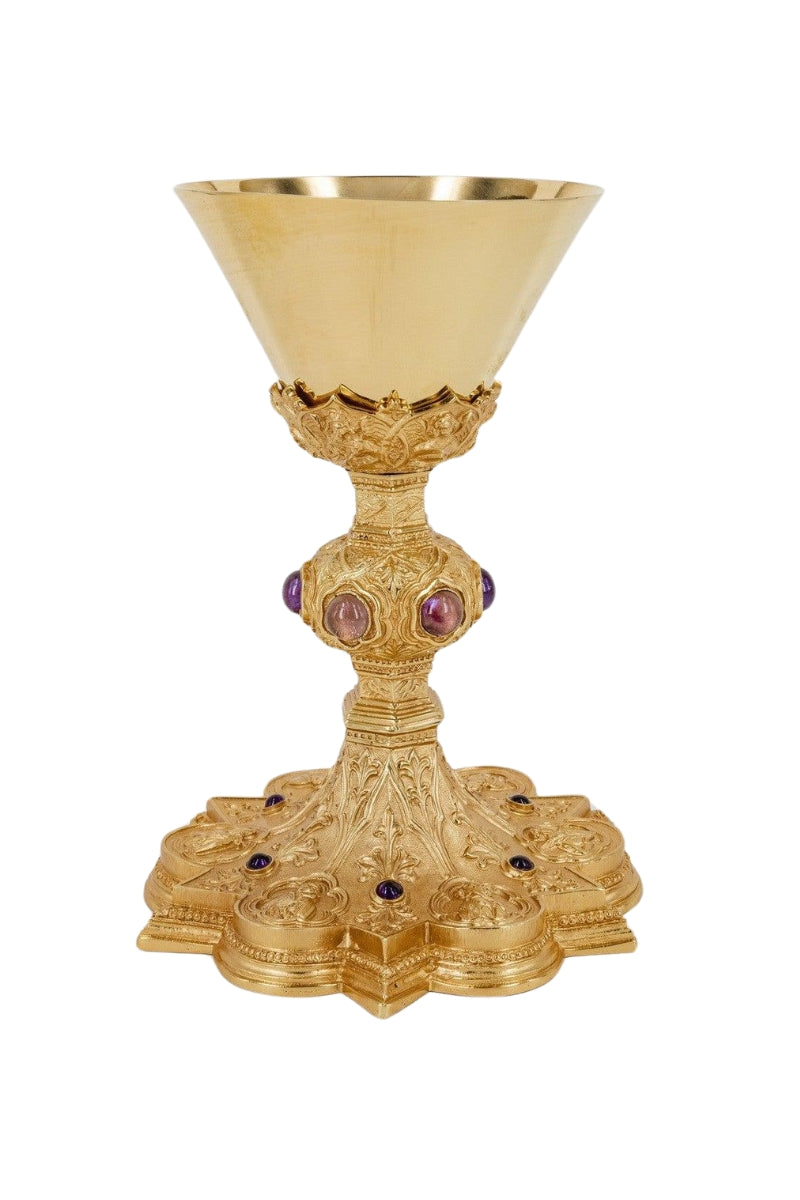 The Holy Trinity Chalice - RX614GP-Church Life-Elleci Arte Sacra-Michigan Church Supply