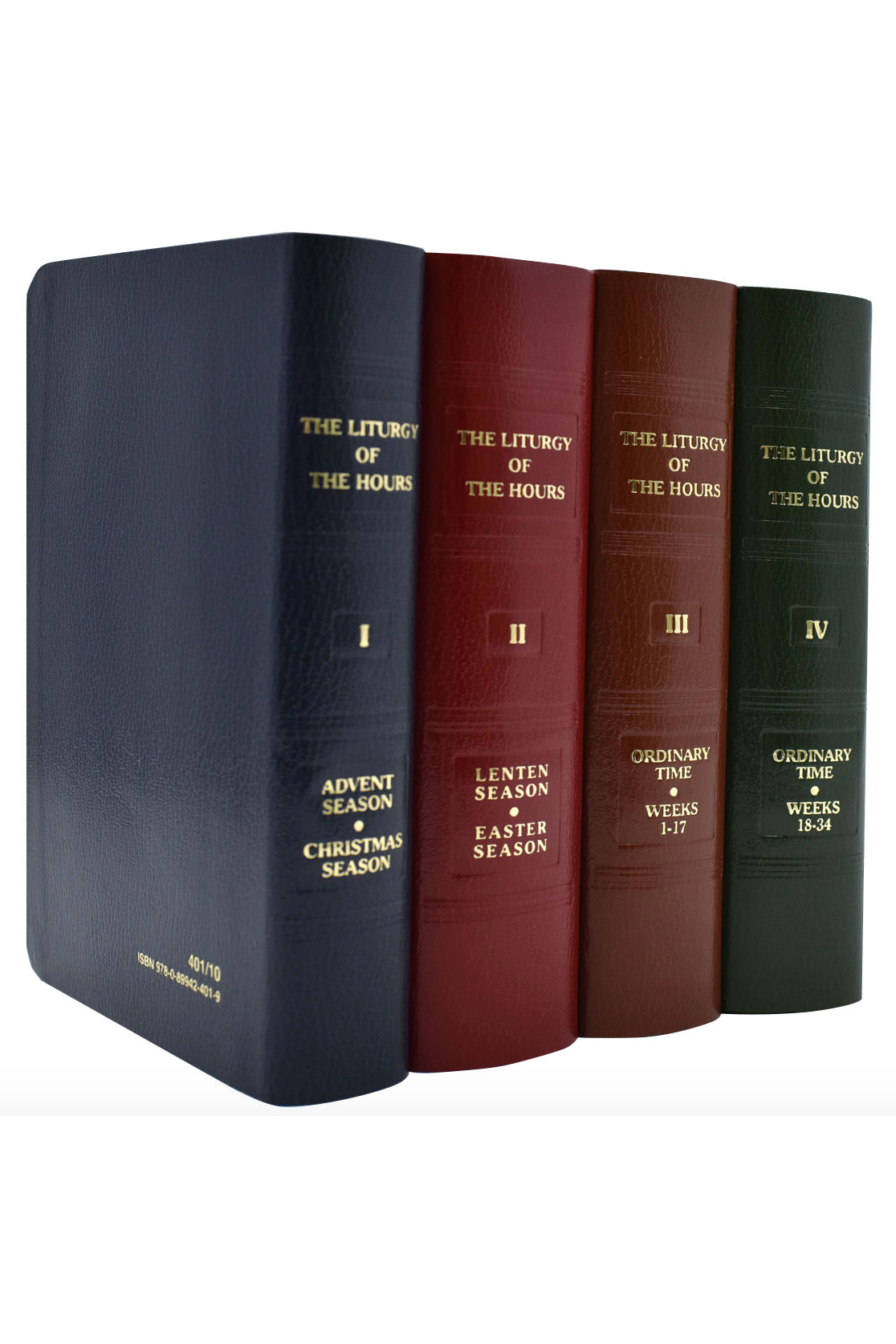 The Liturgy of The Hours (Set of 4) - GF40910-Inspirational Gifts-Catholic Book Publishing Corp-Michigan Church Supply