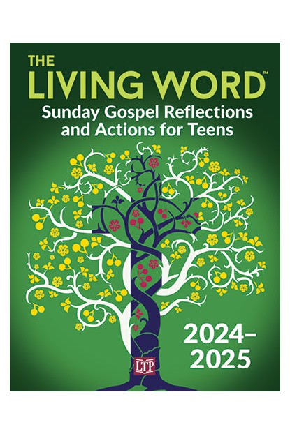 The Living Word: Gospel Reflections for Teens 2024-2025 - OW17629-Church Life-Liturgy Training Publications-Michigan Church Supply