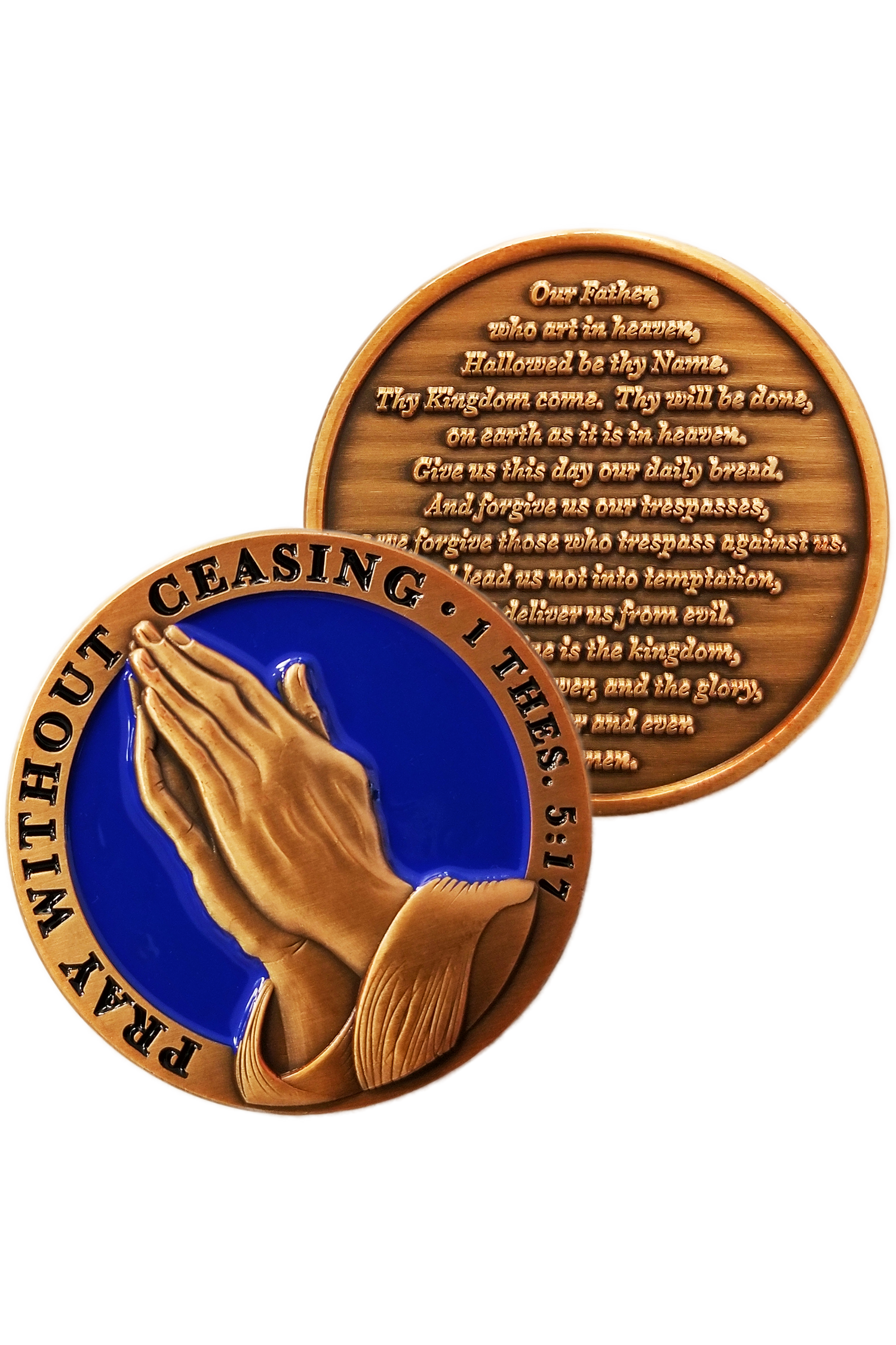 The Lord's Prayer Coins - FRCOIN11-4-Inspirational Gifts-Logos Trading Post-Michigan Church Supply