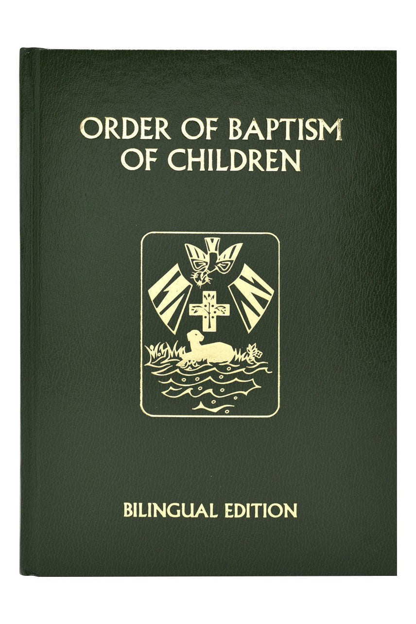 The Order of Baptism of Children Bilingual Revised Edition - GF13822-Church Life-Catholic Book Publishing Corp-Michigan Church Supply