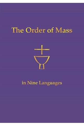 The Order of Mass in Nine Languages - NN34561-Church Life-Liturgical Press-Michigan Church Supply