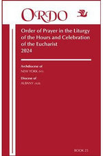 The Order of Prayer - ORDO 2024 - JEORDO-Church Life-Paulist Press-Ordo Archdiocese of Detroit-Michigan Church Supply