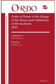 The Order of Prayer - ORDO 2024 - JEORDO-Church Life-Paulist Press-Ordo Archdiocese of Detroit-Michigan Church Supply