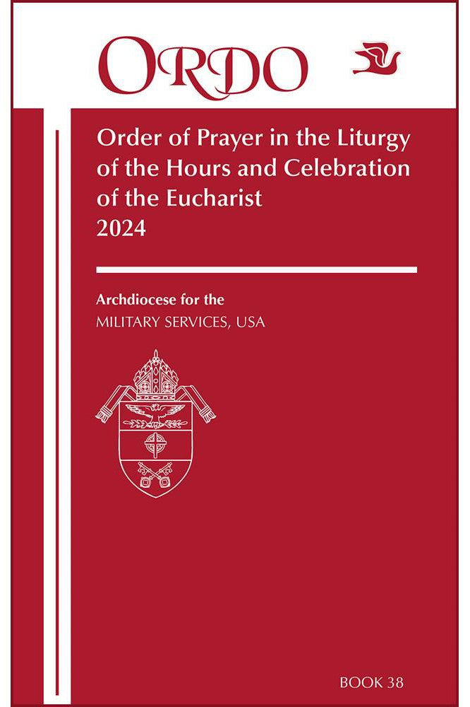 The Order of Prayer - ORDO 2024 - JEORDO-Church Life-Paulist Press-Ordo Archdiocese for the Military Services USA-Michigan Church Supply