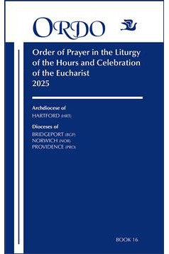 The Order of Prayer - ORDO 2025 - JEORDO-Church Life-Paulist Press-Ordo Archdiocese of Detroit-Michigan Church Supply