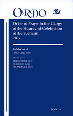 The Order of Prayer - ORDO 2025 - JEORDO-Church Life-Paulist Press-Ordo Archdiocese of Hartford-Michigan Church Supply