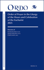 The Order of Prayer - ORDO 2025 - JEORDO-Church Life-Paulist Press-Ordo Archdiocese of Burlington-Michigan Church Supply