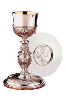 The Plateresque Chalice and Paten-EW2376-Church Life-Molina/Artistic Silver-Michigan Church Supply