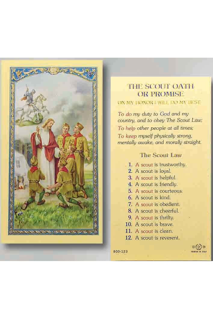 The Scout Oath or Promise - TA800123-Inspirational Gifts-Hirten-Michigan Church Supply