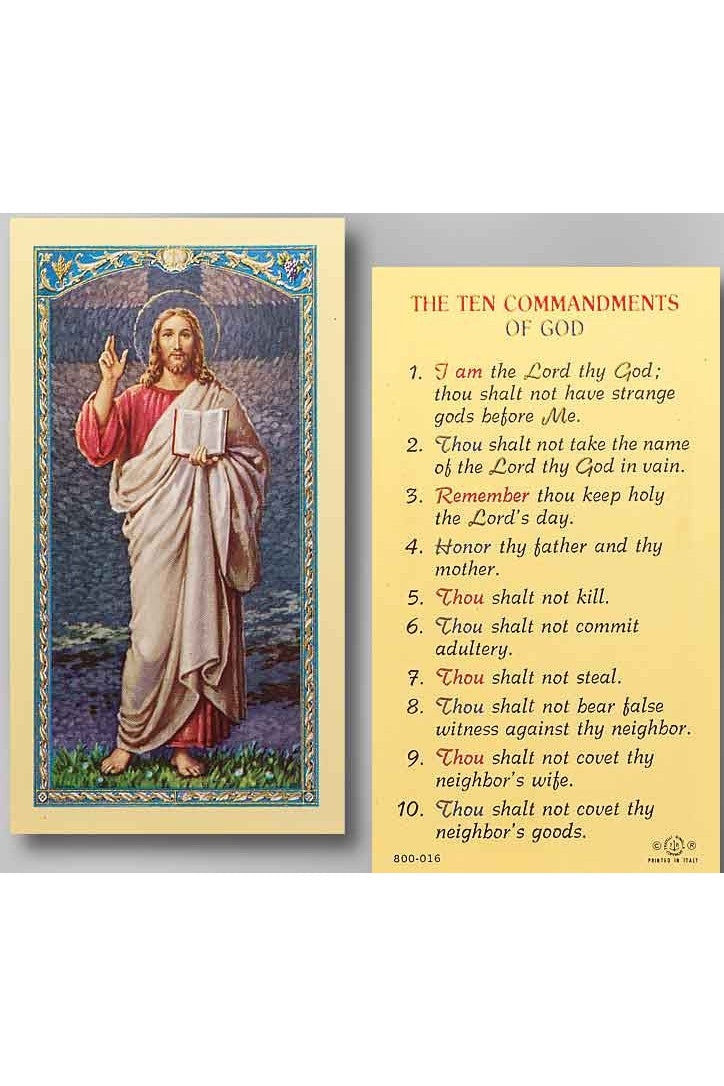 The Ten Commandments - TA800016-Inspirational Gifts-Hirten-Michigan Church Supply