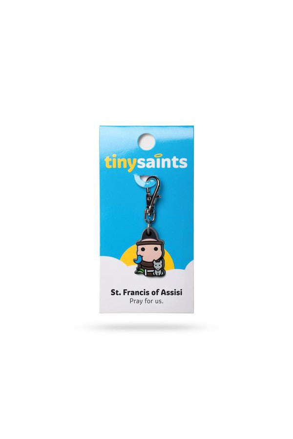 Tiny Saints Key Chain Clips - NETINYSAINTS-Inspirational Gifts-New Day-St Francis of Assisi-Michigan Church Supply