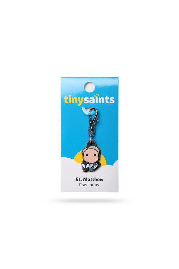 Tiny Saints Key Chain Clips - NETINYSAINTS-Inspirational Gifts-New Day-St Matthew-Michigan Church Supply