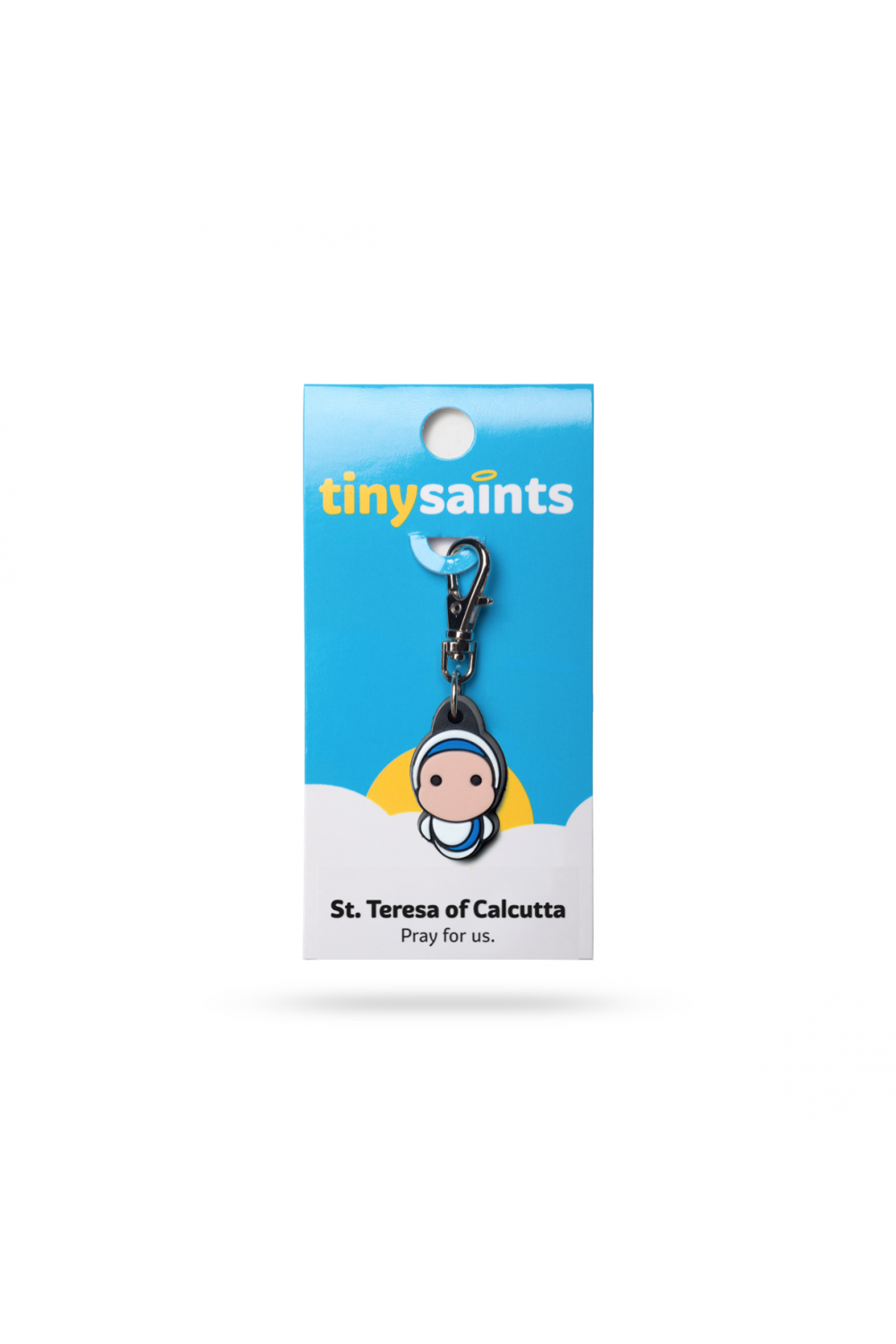 Tiny Saints Key Chain Clips - NETINYSAINTS-Inspirational Gifts-New Day-St Teresa of Calcutta-Michigan Church Supply