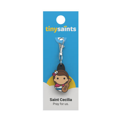 Tiny Saints Key Chain Clips - NETINYSAINTS-Inspirational Gifts-New Day-St Cecilia-Michigan Church Supply