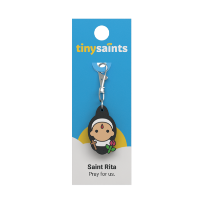 Tiny Saints Key Chain Clips - NETINYSAINTS-Inspirational Gifts-New Day-St Rita-Michigan Church Supply