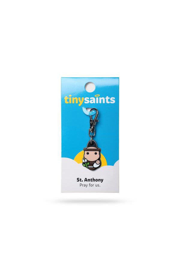 Tiny Saints Key Chain Clips - NETINYSAINTS-Inspirational Gifts-New Day-St Anthony-Michigan Church Supply