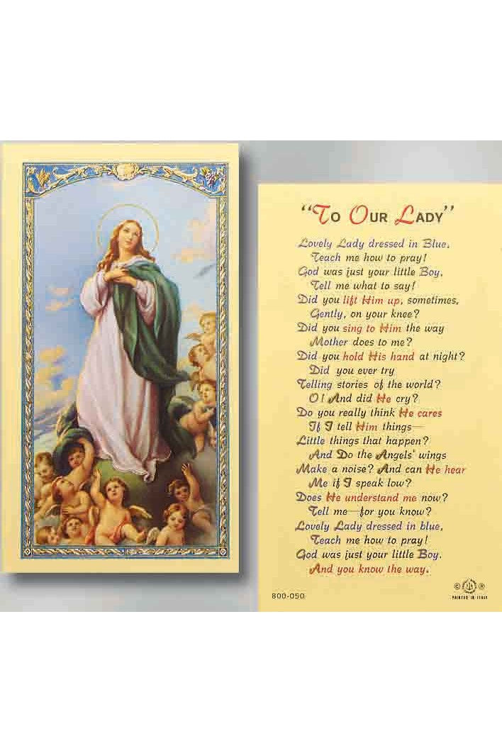 To Our Lady - TA800050-Inspirational Gifts-Hirten-Michigan Church Supply