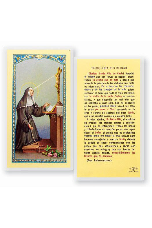 Triduum to Saint Rita of Casia Triduo a Santa Rita de Casia - TA700201-Inspirational Gifts-Hirten-Michigan Church Supply