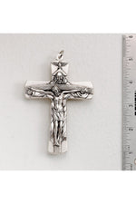 Trinity Crucifix - 4in - LA168966-Inspirational Gifts-RELIGIOUS ART INC-Michigan Church Supply