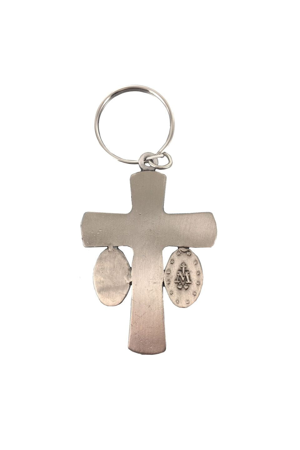 Trinity Crucifix Key chain-WOSK527-Inspirational Gifts-Singer-Michigan Church Supply