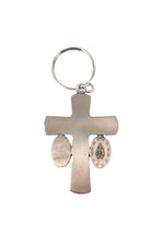 Trinity Crucifix Key chain-WOSK527-Inspirational Gifts-Singer-Michigan Church Supply