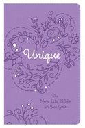 Unique: The New Life Bible for Teen Girls - ZE93642-Inspirational Gifts-Barbour Publishing-Michigan Church Supply