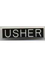 Usher Badge - RU11-Church Life-Flynn MFG-Magnet-Michigan Church Supply