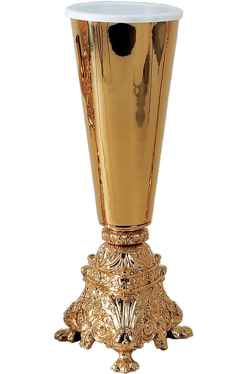 Vase - QF21AFV80-Church Life-Empire Bronze-16 1/2" Combination-Michigan Church Supply