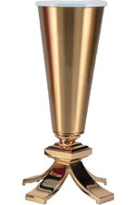 Vase - QF44AFV14-Church Life-Empire Bronze-A 15"-Michigan Church Supply